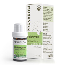 Pranarom USDA-zertifiziertes ätherisches Bio-Helichrysumöl (5 ml), 100 % rein, natürlich, therapeutische Qualität für Hautpflegelotionen, Aromath