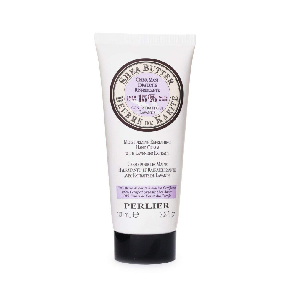 Perlier Lavender/Cream Shea Butter & Hand 3.3 Fl. Oz.