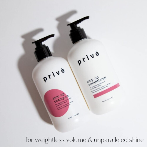 Prive Amp Up Shampoo geeft fijn en dun haar volume 12oz 2