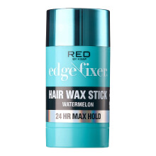 Red by Kiss Hair Wax Stick 24HR Max Hold Edge Fixer Edge Control Pommade Niet-kleverige, niet-vette schilfervrije haarstylingwax (watermeloen)