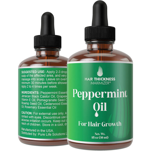Pepermunt Haargroeiolie 1oz