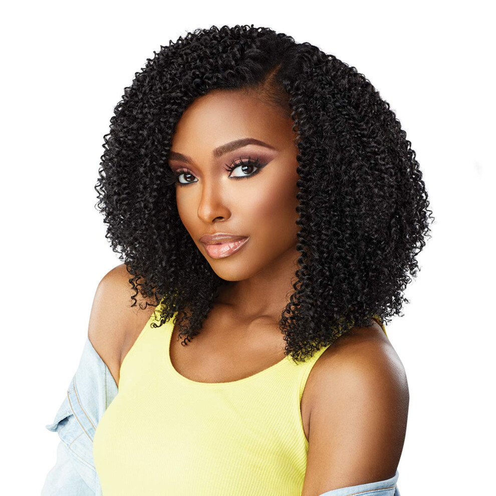 Sensationnel Ckco Clip In - Game Changer 10Inch Textured Clip In 9 Piece Pack Adds Volume Protective Style - Curls Kinks And Co Game Changer 10 Inch (