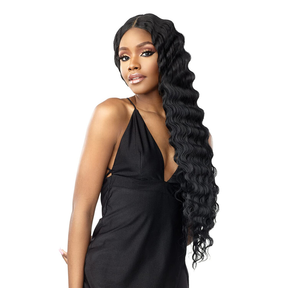 Sensationnel Unisex Vice Hd Lace Wig Natural Density Pre Plucked Hairline Baby Hair Vice Unit 6 (T6/27613)