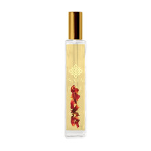 SAFA Huile Parfumée Rosée Roll-On (Sans Alc) Senteur Rose de Damas Bulgare | Huile Bio pour Femmes & Hommes | 10 mL .33 fl Oz