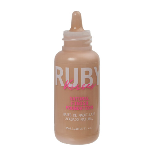 Ruby Kisses Liquid Foundation Medium Coverage Lightweight Natural Finish Face Makeup for All Skin Type Korean Makeup (Buff Beige) 1