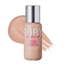 Ruby Kisses Liquid Foundation Medium Coverage Lightweight Natural Finish Face Makeup for All Skin Type Korean Makeup (Creamy Beige)