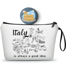 SEAMOON Travel Gifts,Friend Gifts,Sister Birthday Gift Ideas,Unique Gifts for Women,Womens Birthday Gifts,Small Cosmetic Bag with Mirror,Girls Trip Gi