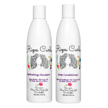 Rizos Curls Wash Day Bundle Hydraterende shampoo en diepe conditionerbundel Reinigt en hydrateert krullend haar zachtjes en hydrateert hoofdhuid en h