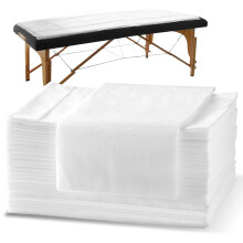 Engångssängkläder för Spa, 30 St Massagebordsskydd Non-Woven för Skönhetssalong, Hotell, 70 x 31