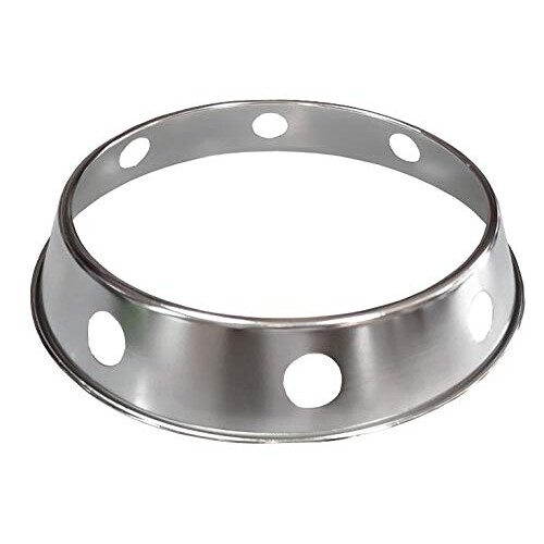 Sunrise Kitchen Supplated Reversible Steel Wok Ring (7.5 """"/10 """") 1