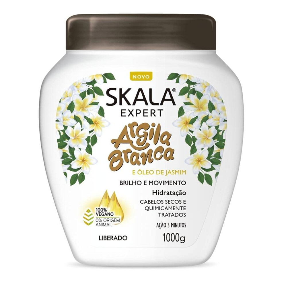 Skala Cream Argila Branca Treatment 1000G