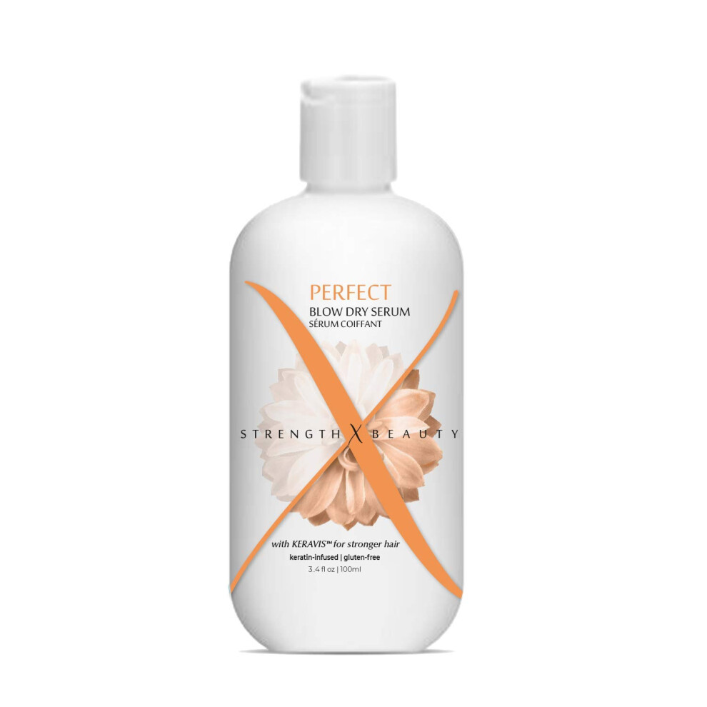 Styrke X Skã¸Nhed Strength X Beauty - Perfect Blow Dry Serum - Keratin-Infused Blow Dry Serum To Smooth Eliminate Frizz Add Shine And Hold Style
