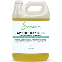 Soapeauty ABRIKOZENKERNELOLIE Koudgeperste 100% pure natuurlijke abrikozenolie voor huid Gezicht Haardrager voor essenti?e oli? Massage | 7 pond