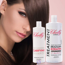 SUPERIEURE BRAZILIAANSE KERATINEBEHANDELING CHOCOLADE & CLARIFIYNG SHAMPOO COMBO