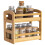 Totally Bamboo 2 Shelf Spice Caddy Organizer Rack for Kitchen Countertop or Cupboard 1