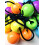 Élastiques à queue de cheval Tara Girls Twinbead Bubble Ball 10 pièces (BT35) 2