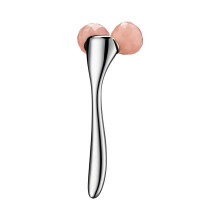 Tekson Faical Roller Massager 3D Metal Face Massage Tool for Reduce Puffiness Remove Eye Wrinkles Face Lift Increase Firmness Anti-Aging Sk