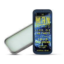The Man Brand Solid Cologne Nine Pack (3/4 oz (Pack of 1) Life of the Party)