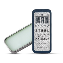 The Man Brand Solid Cologne Nine Pack (3/4 oz (Pack of 1) Steel)