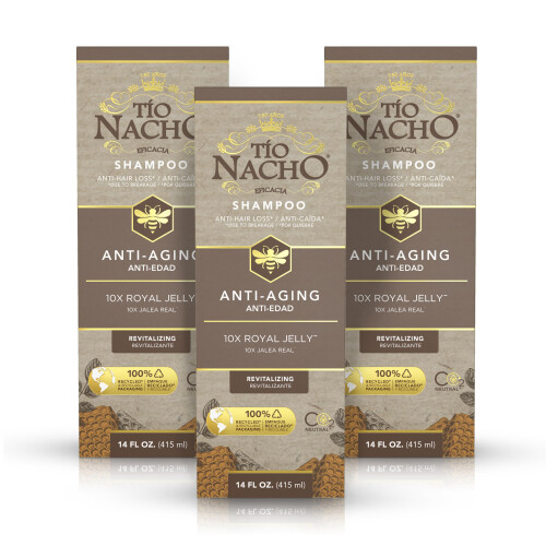 Tio Nacho Anti-aging Shampoo Waarde (Pack van 3)