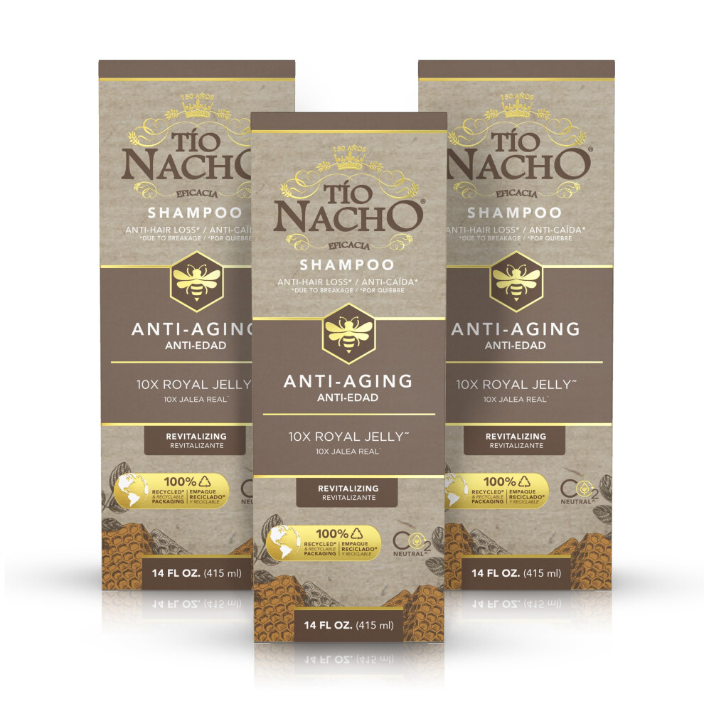 Tio Nacho Antiaging Shampoo Value (Pack Of 3)