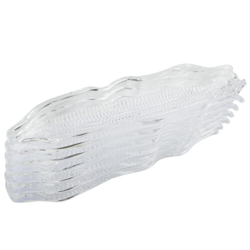 XGNG 6PCS TRAYS DE CORTS PLASTIQUES transparents 2