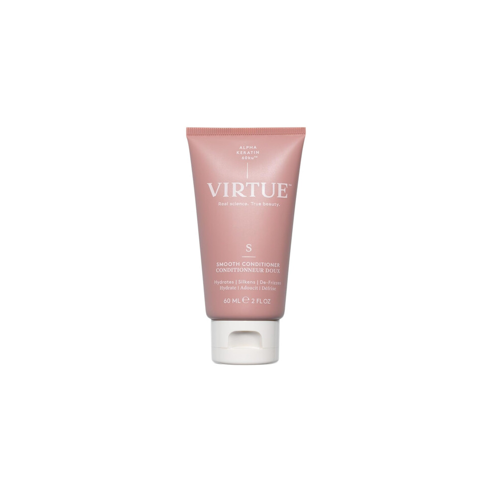 Dyd Virtue Smooth Conditioner For Frizz Control For Curly Hair Sulfate Free Safe For All Hair Types Color Safe