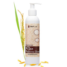 Well's Oil gefermenteerde rijstwatershampoo (8 Fl Oz) - voor haargroei en hoofdhuidverzorging | Verdikking Voedend & Versterkend | Met natuurlijke et