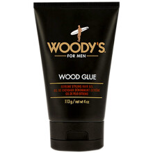 Woody's Wood Glue Extreme Styling Gel para hombres intenso duracin de larga duracin sin descamacin de secado rpido retiene la humedad adecuad