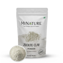 Zeolite Clay Powder di Mi Nature | Zeolite argilla | 227G (8 once) | Assorbe l'olio in eccesso | Maschere per la cura della pelle scrub e detergenti