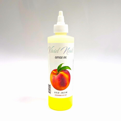 Vivid Nails Nagelöl Duftend Salonqualität, 8oz (Pfirsich)