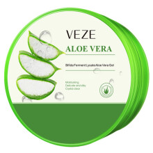 VENZEN Moisturizing Aloe Vera Gel Bifida Ferment Lysate Anti-Aging Protect UV Hydrate Skin 300g / 10.58oz