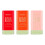 3Pcs Lipstick Blusher Stick,Red Orange Pink 2