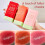 3Pcs Lipstick Blusher Stick,Red Orange Pink 1