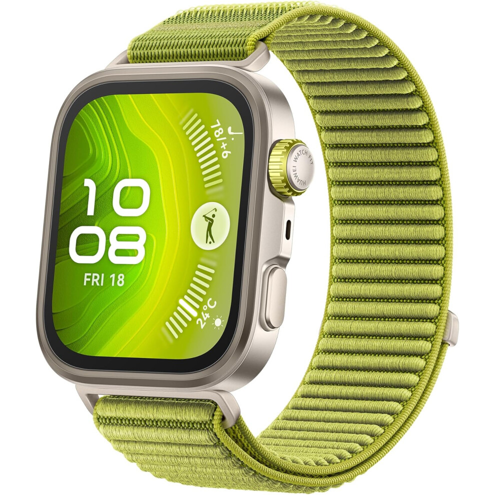 Huawei Watch Fit 4 Pro (SYA-B29) - Green Nylon