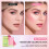 3 in 1 Blushers，Blush Stick for Cheeks Lips Eyes, Face Blush,Pink 4