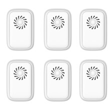 Repelente ultrassônico de pragas, repelente eletrônico de pragas para ambientes internos com plugue - Plugue europeu