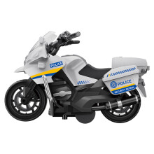 Chlapčenský model zotrvačnej motorky - biely