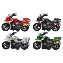 Chlapčenský model zotrvačnej motorky, 4 diely -
