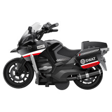Chlapčenský model zotrvačnej motorky - čierny