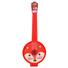 Detská hračkárska gitara, mini ukulele pre batoľatá so 4 strunami, umožňuje hrať na rôznych tónoch - štýl 1.