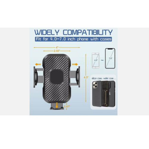 360° Universal Air Vent Mobile Phone Holder Car Mount Cradle GPS iPhone 1