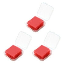 Diamant-Farbpunktbohrwerkzeug, Tonfarbe, quadratische Flasche, quadratischer Punktbohrer, Tonanzug, rot