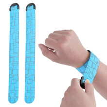 LED-Armbänder zum Laufen (2er-Pack),per USB wiederaufladbare reflektierende Armbänder，hohe Sichtbarkeit für Läufer,Radfahrer,Tierbesitzer - Blau
