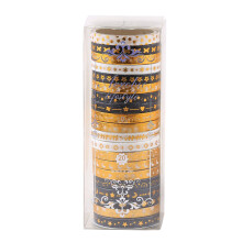 20 Rollen Klebeband-Set, dekorative Goldfolienbänder für Kunst, Basteln, Tagebücher, Planer, Scrapbooking, Verpackungen – Stil 5