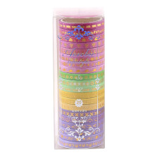 20 Rollen Klebeband-Set, dekorative Goldfolienbänder für Kunst, Basteln, Tagebücher, Planer, Scrapbooking, Verpackungen – Stil 2