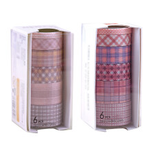 2er-Set Klebeband, dekorative Klebebänder für Tagebuch, Sammelalbum, Planer, Basteln und Heimwerker – Stil 1