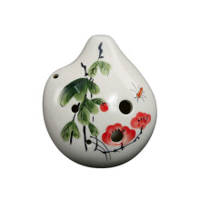 Ocarina 6-Loch Alto C Ocarina - Geschenkidee für Musikeranfänger, leicht zu erlernen - Stil 1