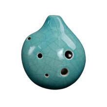 Ocarina 6-Loch Alto C Ocarina - Geschenkidee für Musikeranfänger, leicht zu erlernen - Stil 5