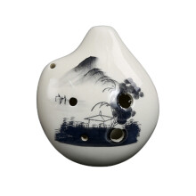 Ocarina 6-Loch Alto C Ocarina - Geschenkidee für Musikeranfänger, leicht zu erlernen - Stil 7